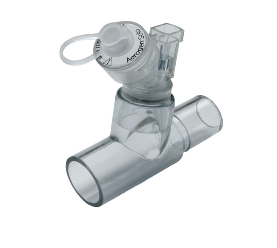 Aerogen Solo Cup with t adapter. Convience kit New!