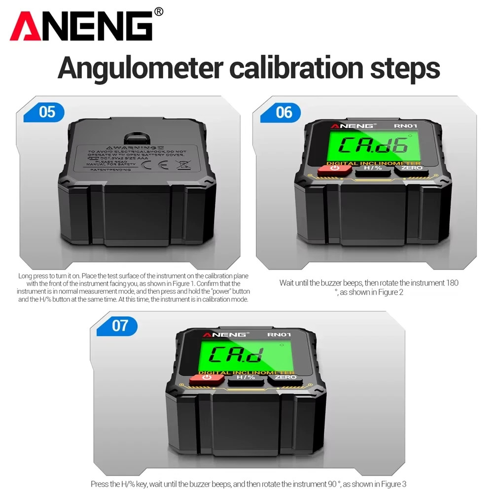 Magnetic Digital Level Box Gauge Angle Meter Finder Protractor Inclinometer