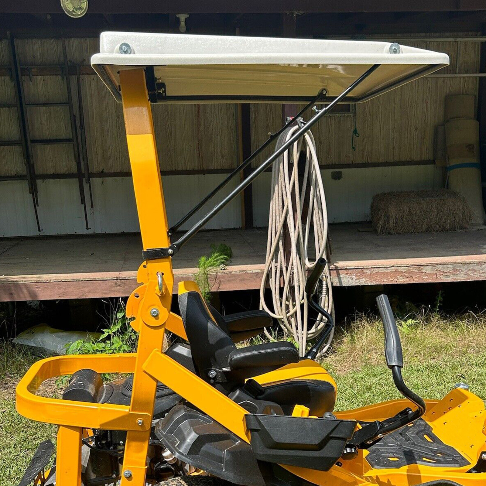 Tractor Canopy For John Deere Tractors with ROPS Sun Shade Canopy with Bracket