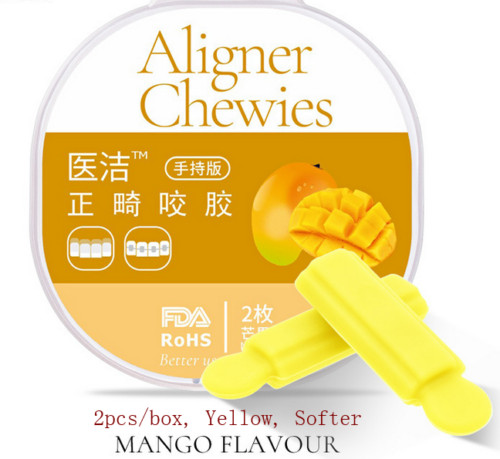 Dental Invisible Aligner Chewies Mouth Teeth Seaters Ortho Hard Soft 5 Flavor