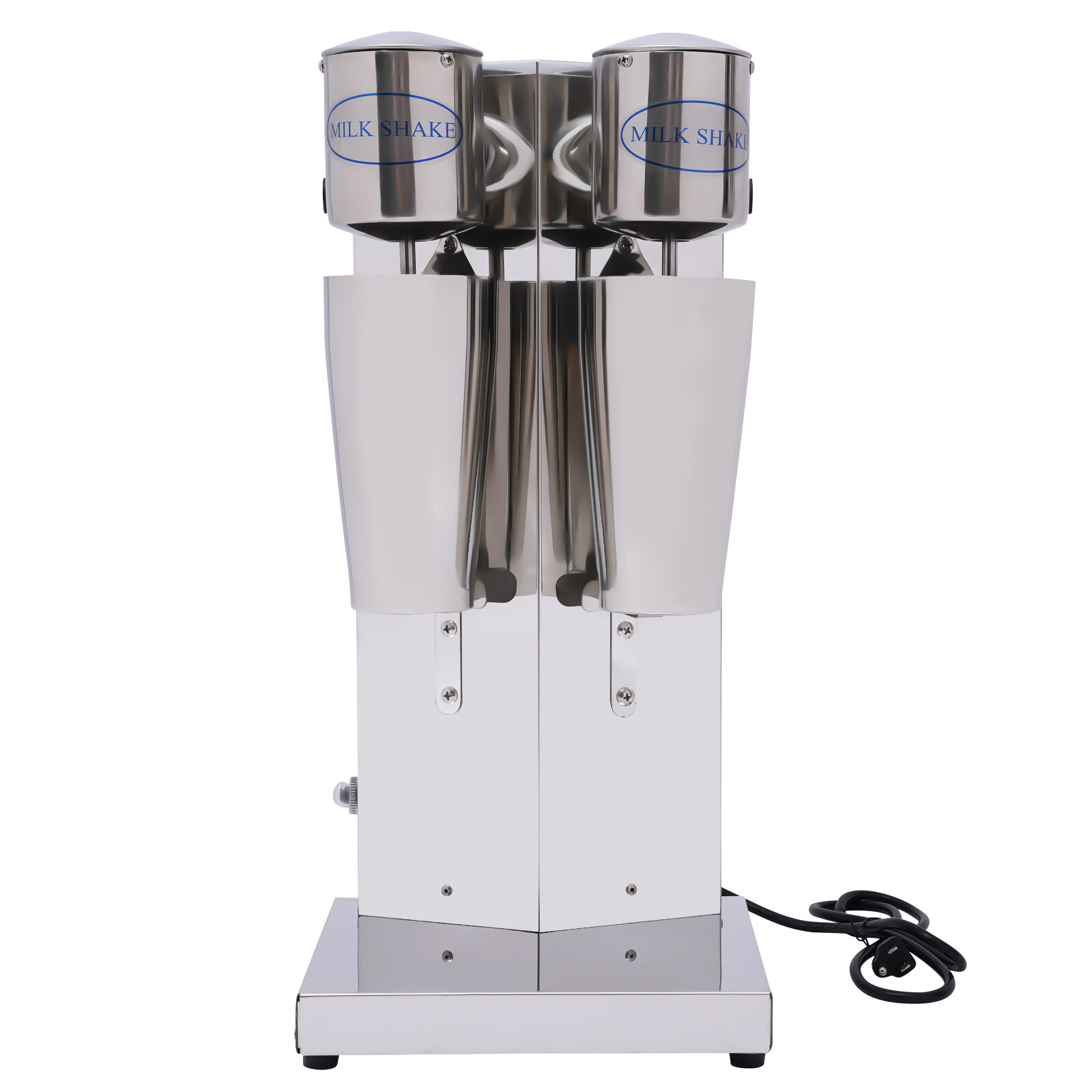 Double-head Electric Milk Shaker Silver Commercial Milk Shaking Machines 800ml