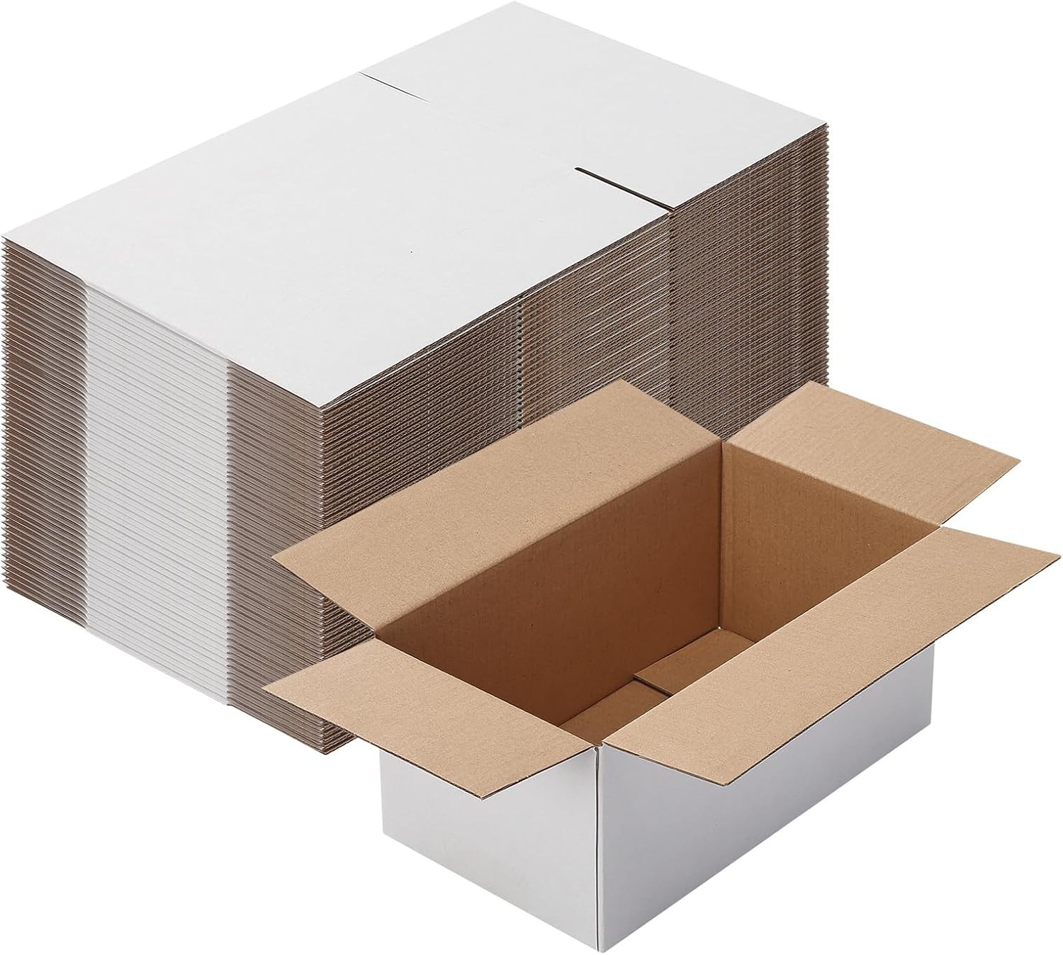Reliable 40 Pack Shipping Boxes 8x5x5 Inches – Perfect for Packing Essentials