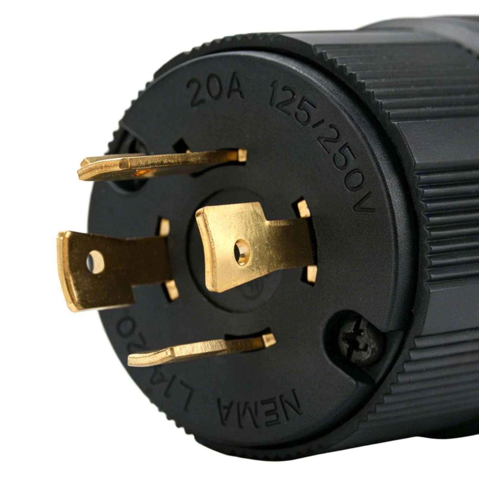 20A 125/250V L14-20P Generator Plug – Heavy Duty Twist Lock NEMA Connector