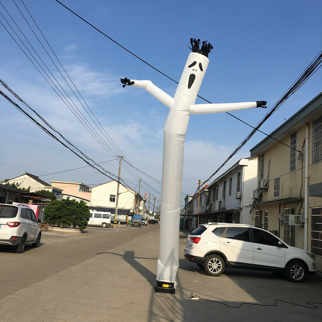 20FT/6M 10FT/3M Inflatable Advertising Air Wind Tube Puppet Sky Wavy Man Dancer