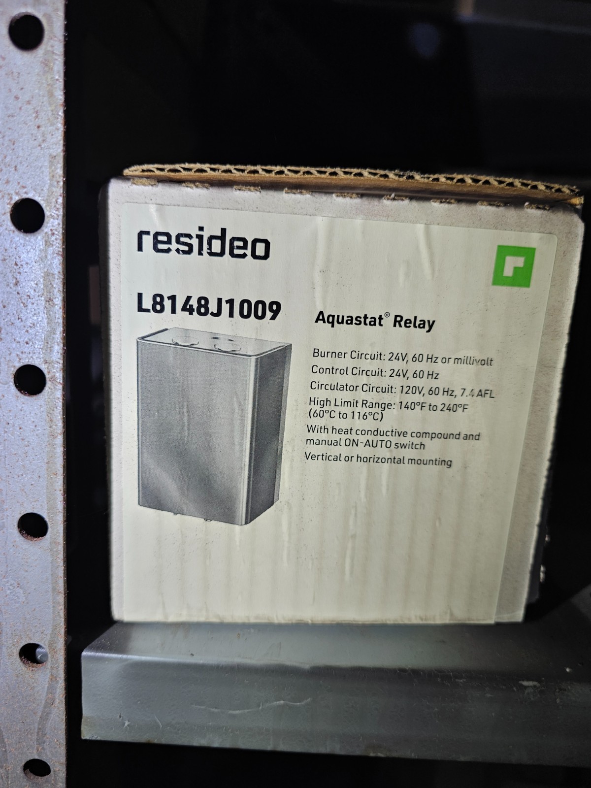 RESIDEO AQUASTAT RELAY L8148J1009