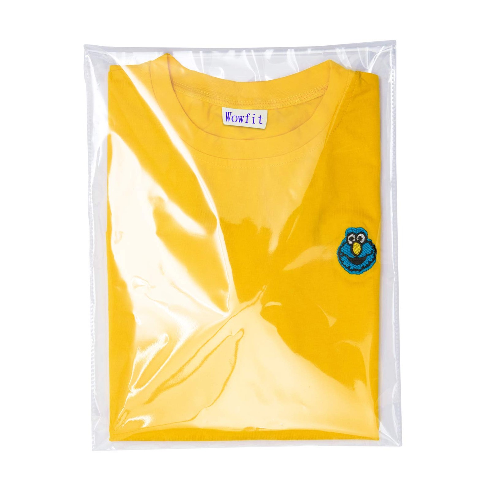 100 Count 9×12 Inch Clear Cellophane Plastic Bags Resealable Self-Sealing Cel…