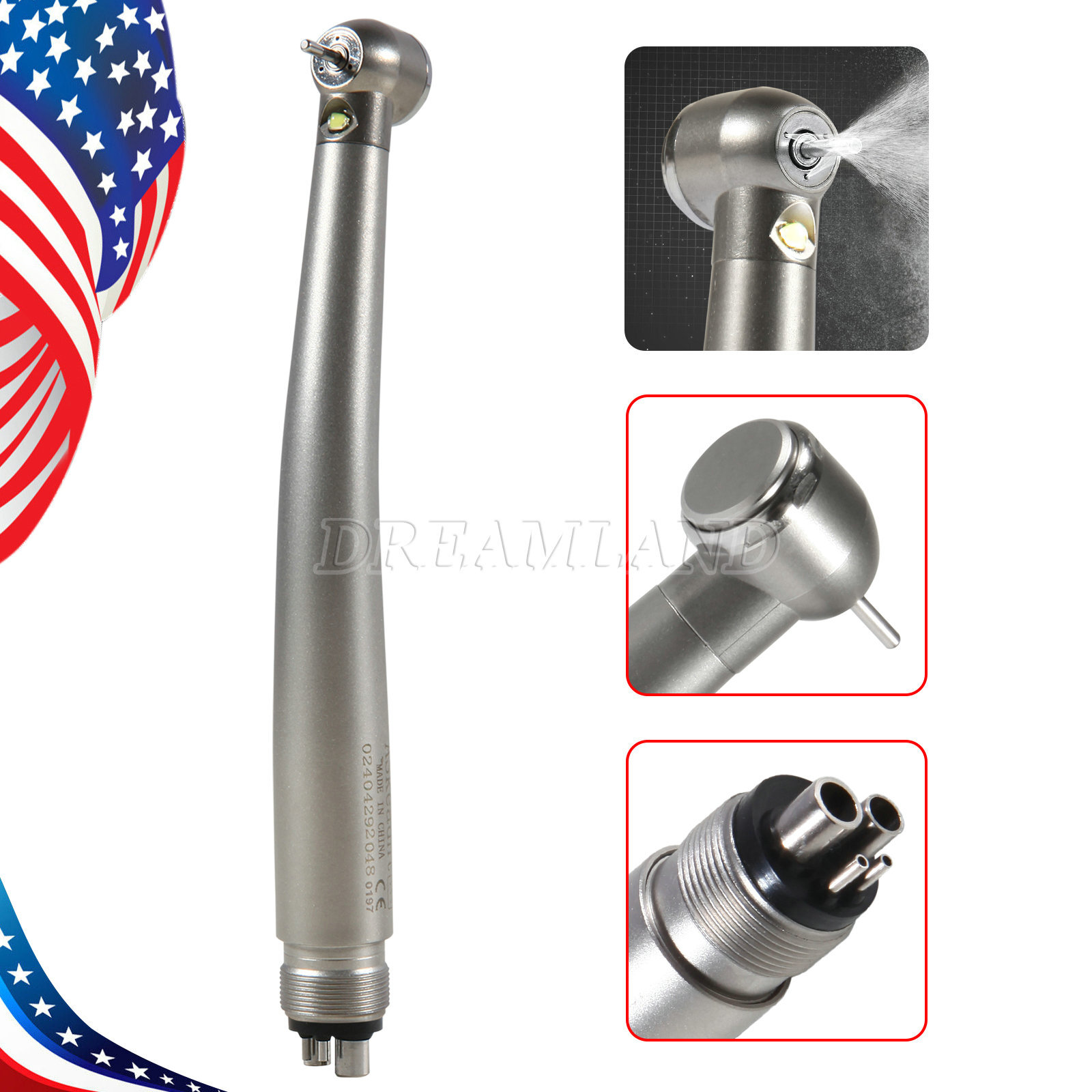 NSK Style Dental Fiber Optic LED E-generator/ High Speed Handpiece 2HOLE/4HOLE