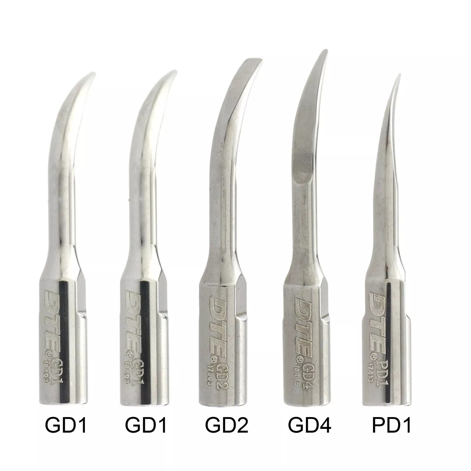 Woodpecker DTE Dental Scaler Tips Kit Scaling Perio Endo GD1 PD1 ACTEON SATALEC