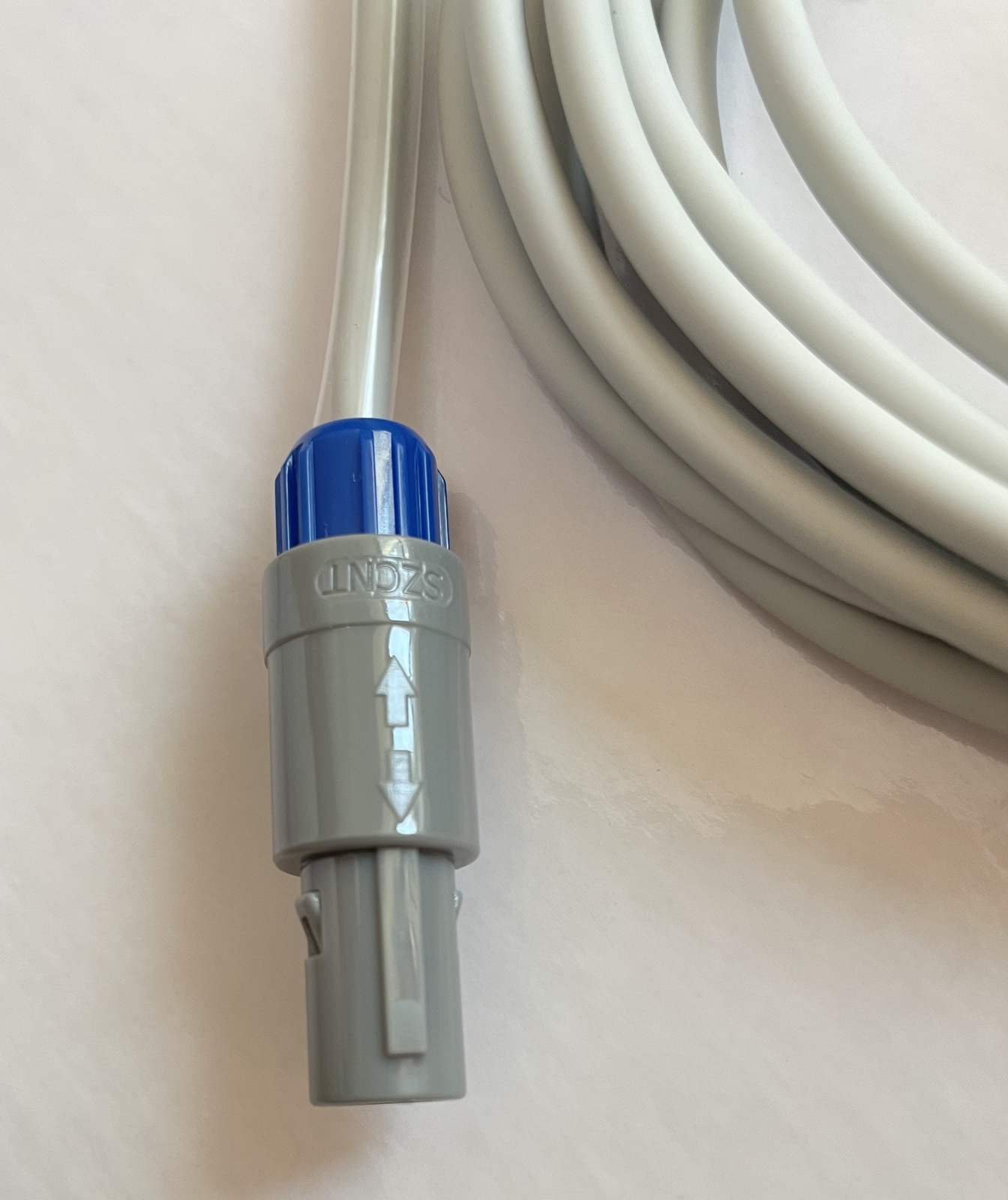 6Pin SpO2 Sensor Probe Cable For CMS7000 ECG Patient Monitor Adult Finger Clip