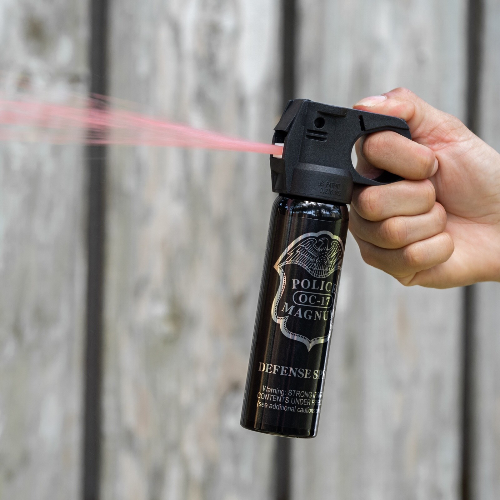 POLICE MAGNUM pepper spray 5oz Fire Master Fog Home Office Security Protection