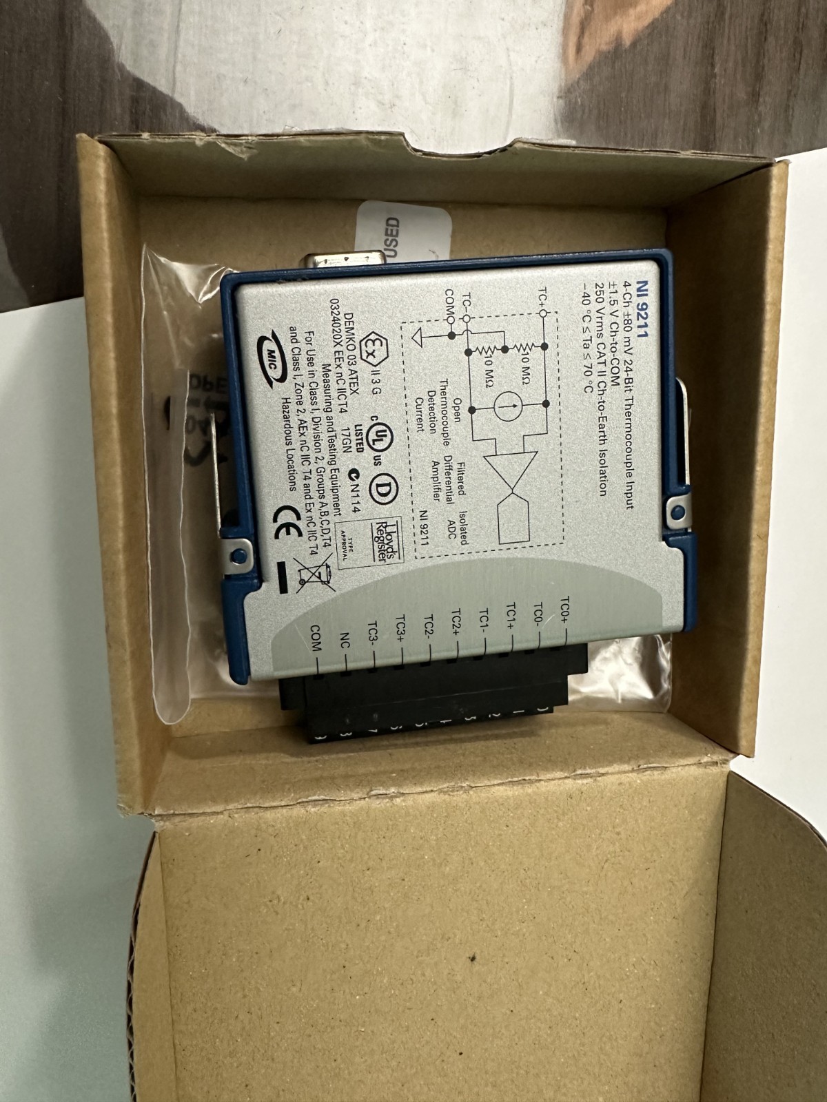 National Instruments NI-9211 C Series Temperature Input Module