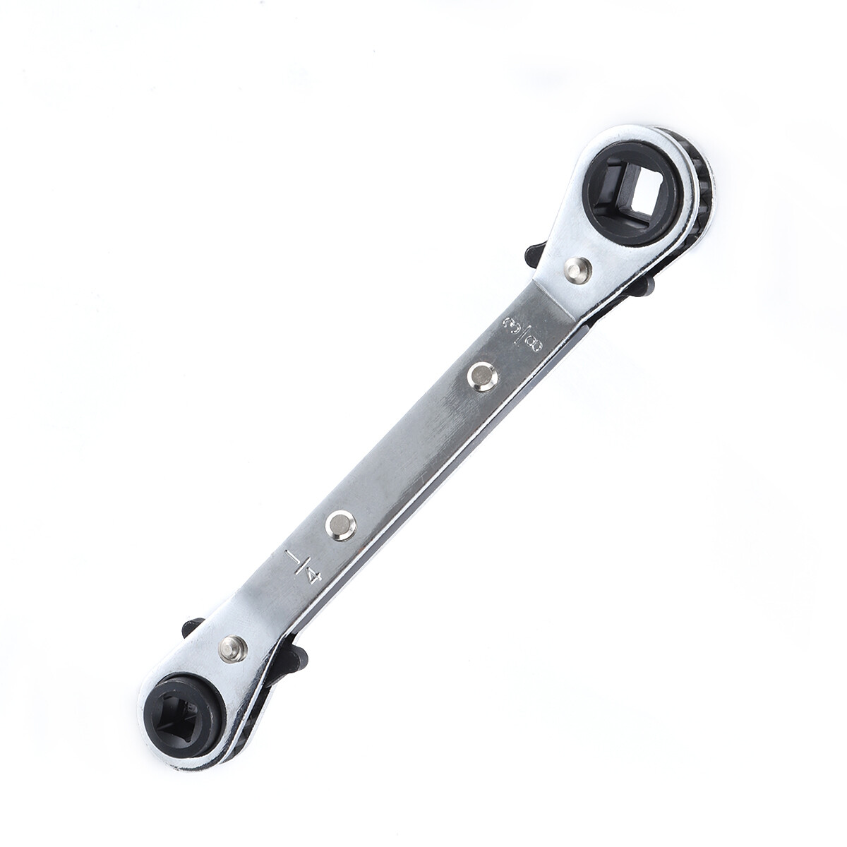 3/8” to 1/4”, 5/16» x 1/4» Refrigeration Hvac Service Wrench Set+Hex Bit 4PCS