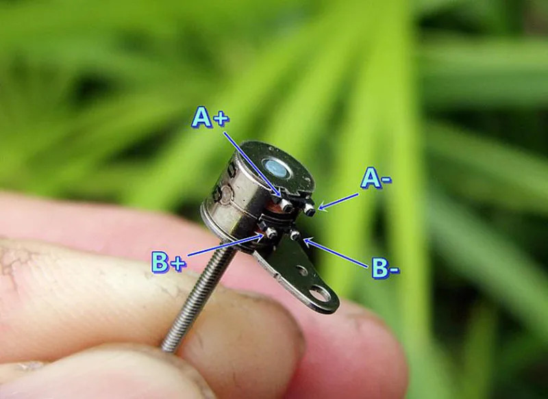 10pcs 2-phase 4-wire Micro Miniature 6mm Precision Stepper Motor Stepping 17mm