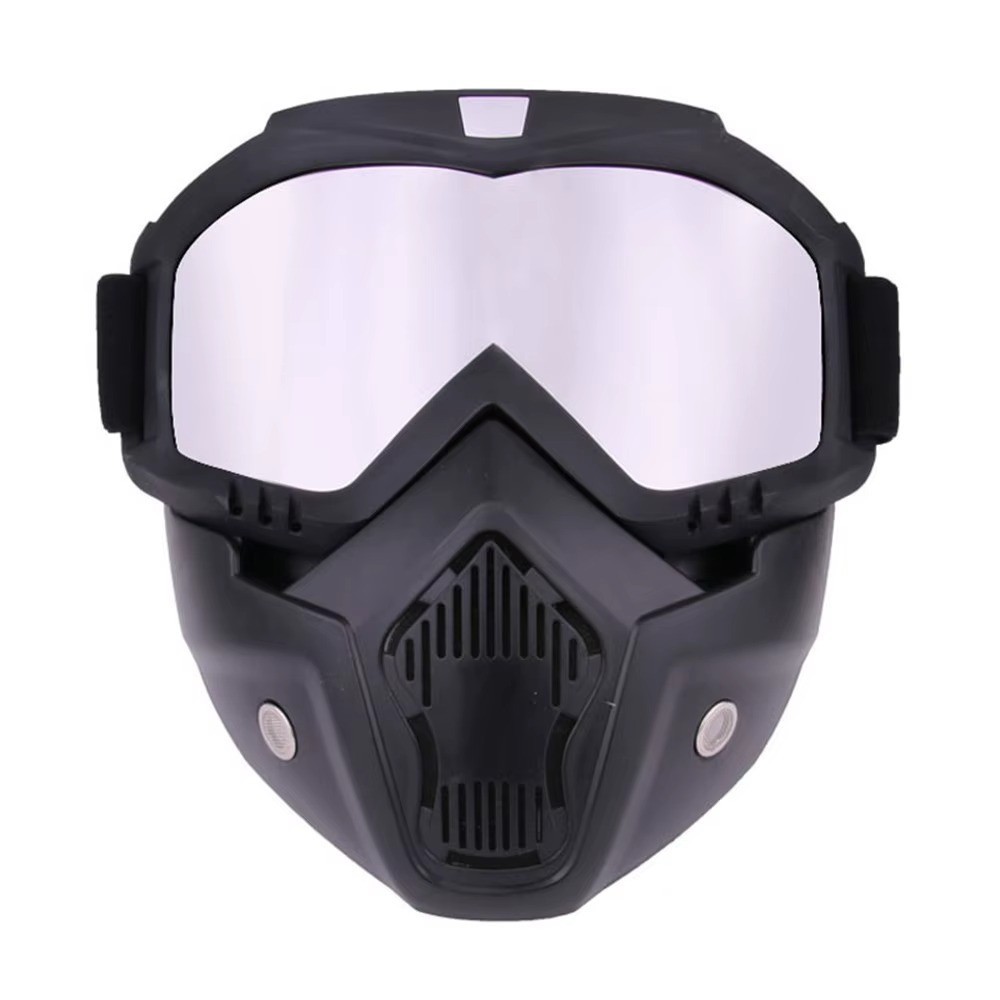 Safety Work Full Face Mask Shield & Goggles, Construction Eye Protection Eyewear