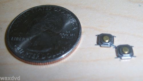 12 Lot 1.5mm or 2.5mm Waterproof Copper Button SMD Tactile Micro Push Switch USA