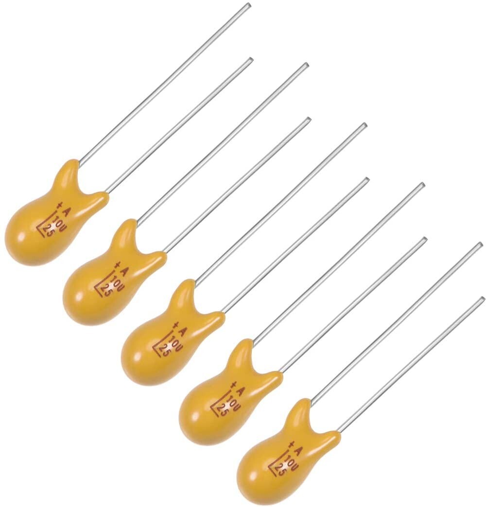 5 pieces Capacitor Tantalum 10uF 16V Ships from US
