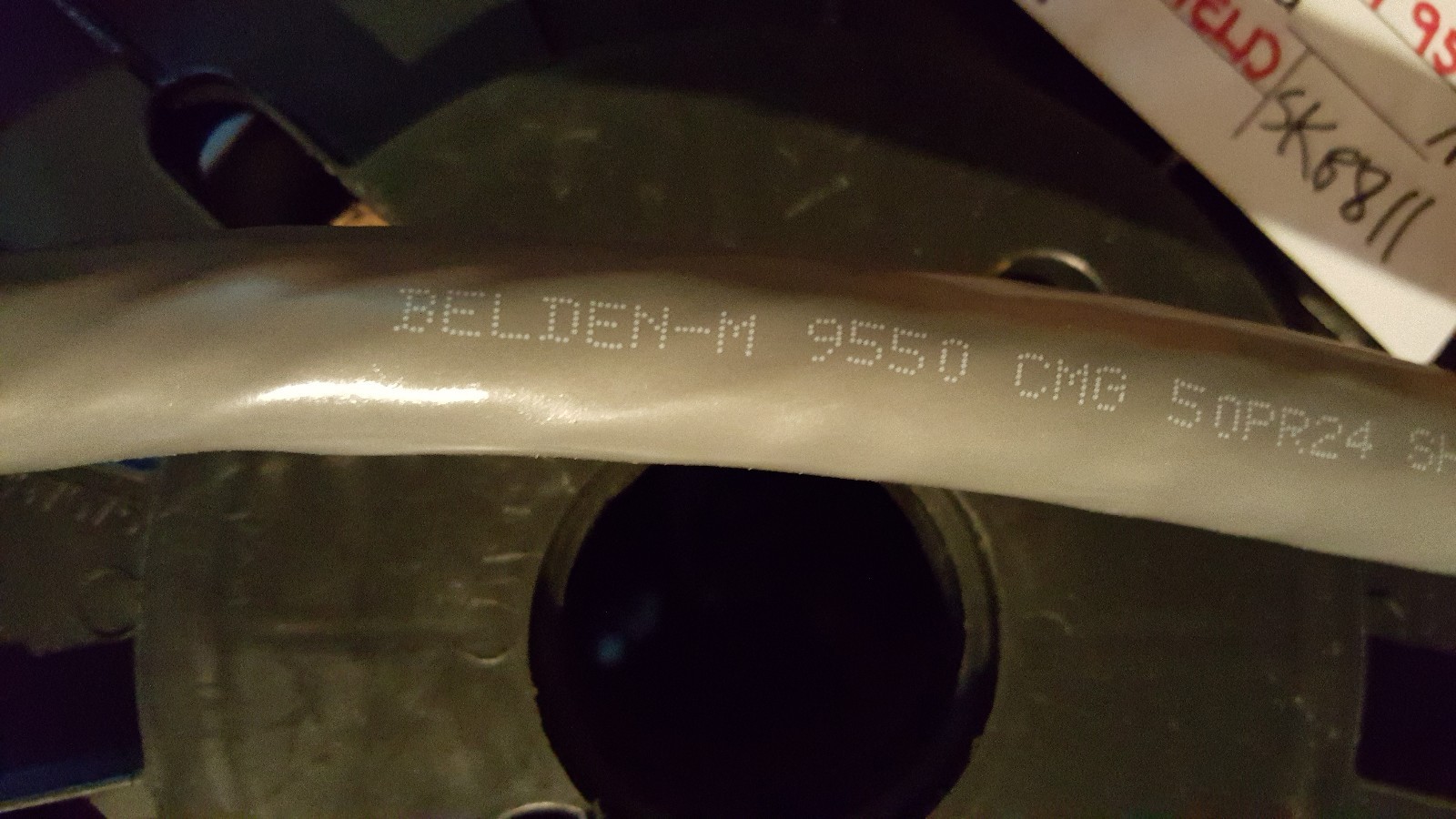 Belden Wire 9550 24/50P Overall Shielded Twist Pair Control/Computer Cable /1ft