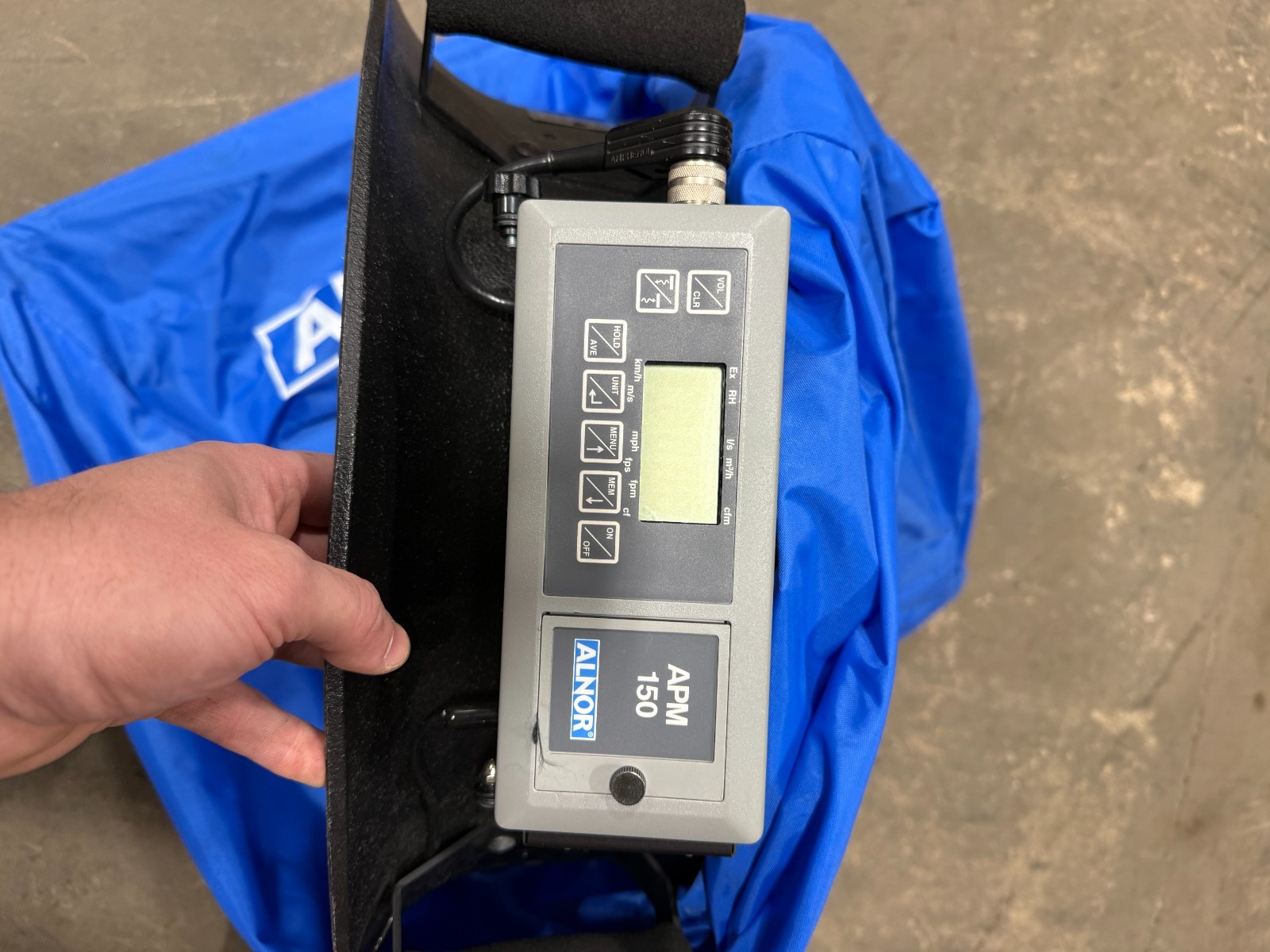 Alnor Balometer Air Balancing Unit With Apm 150 Meter
