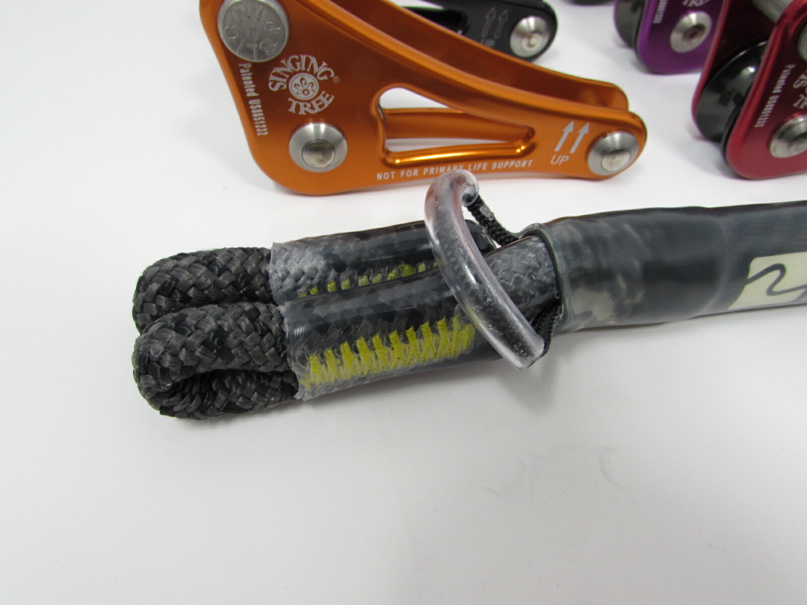 ISC SINGING TREE ROPE WRENCH W/ FIX TETHER DOUBLE EYE ARBORIST – PICK YOUR COLOR