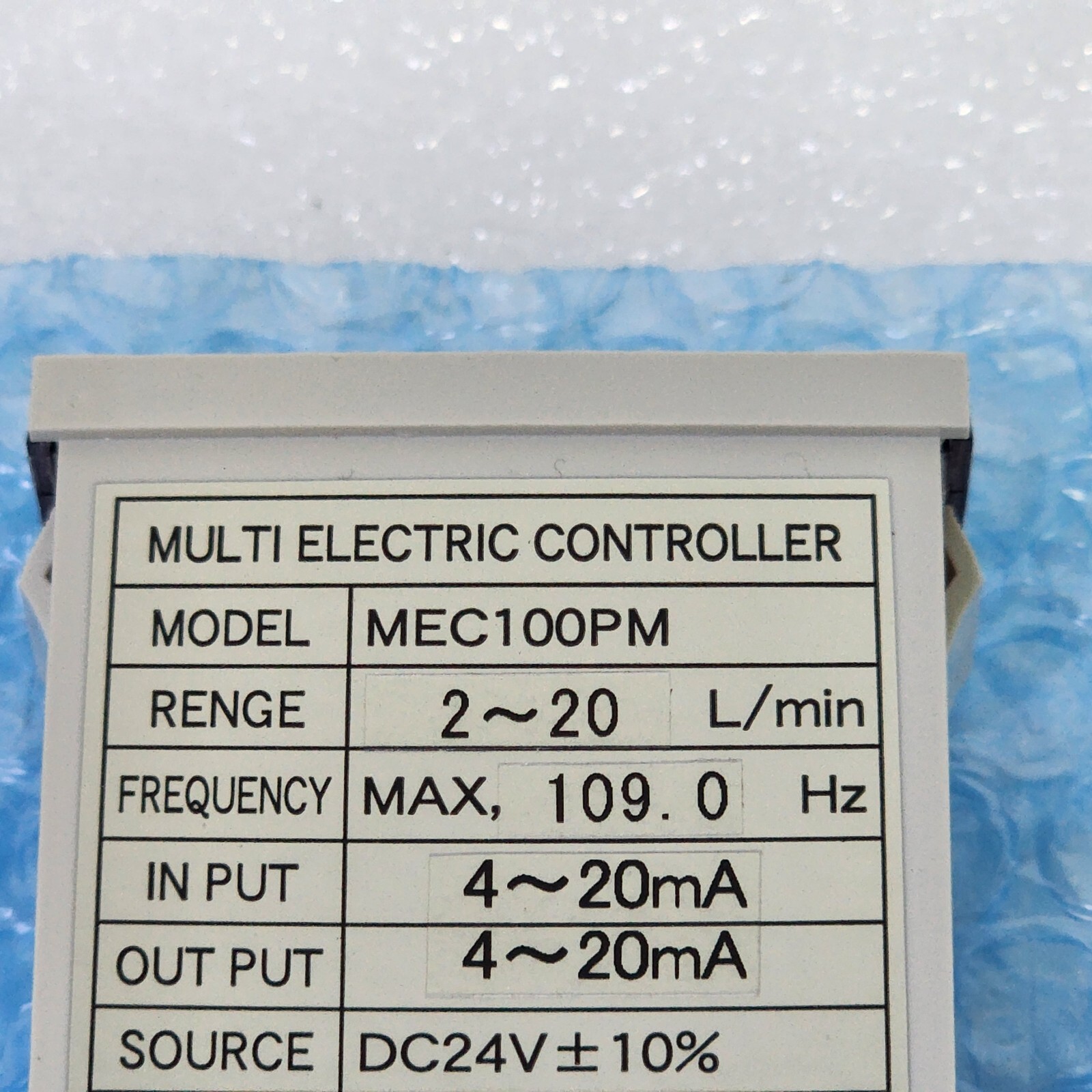NEW TOFLO MEC100PM 4-20MA CONTROLLER SENSOR 6124-000028-11 FREE SHIP