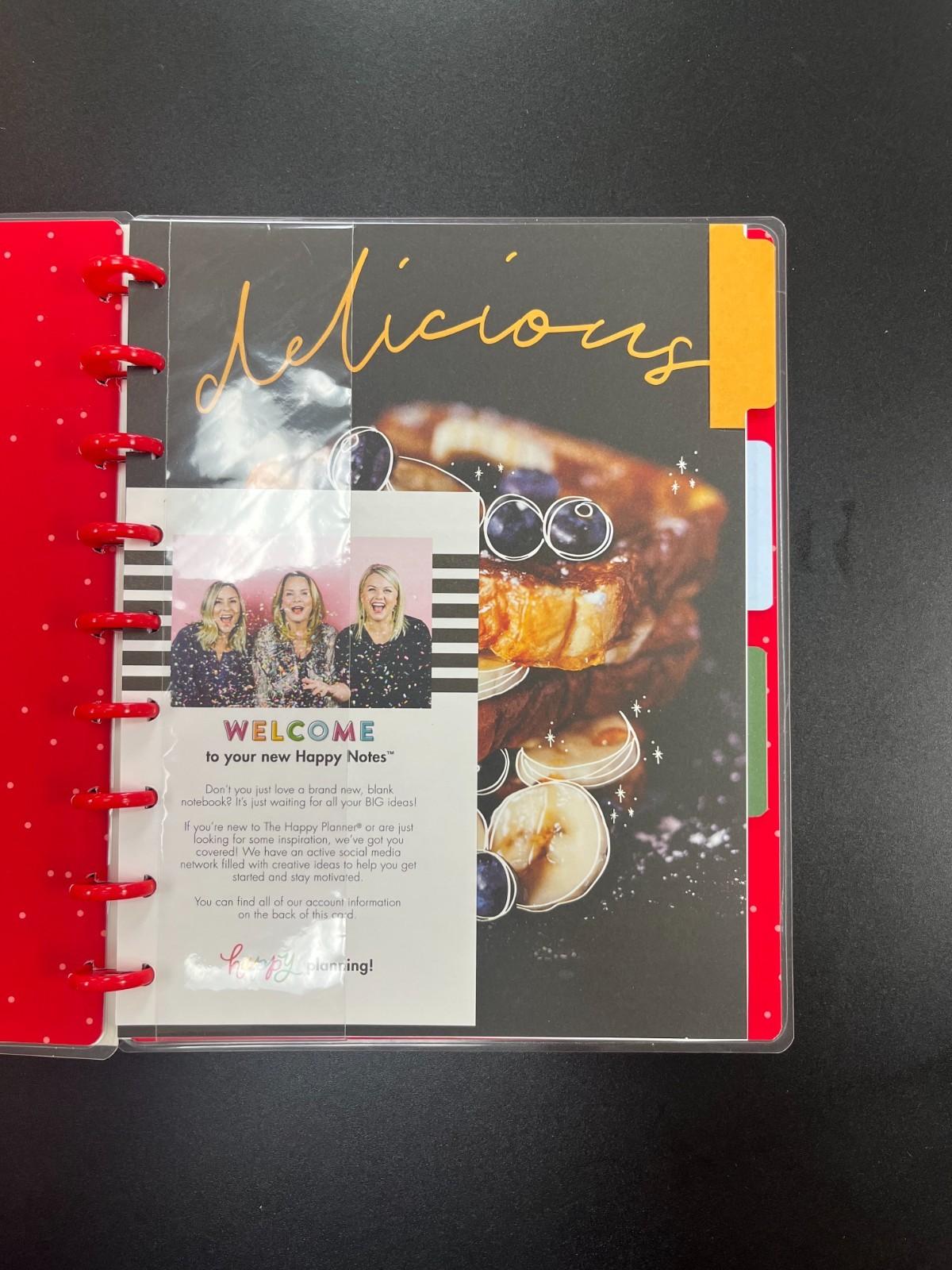 NEW!! Happy Planner Foodie Bundle – Classic Notes, Mini Recipe Organizer & More!