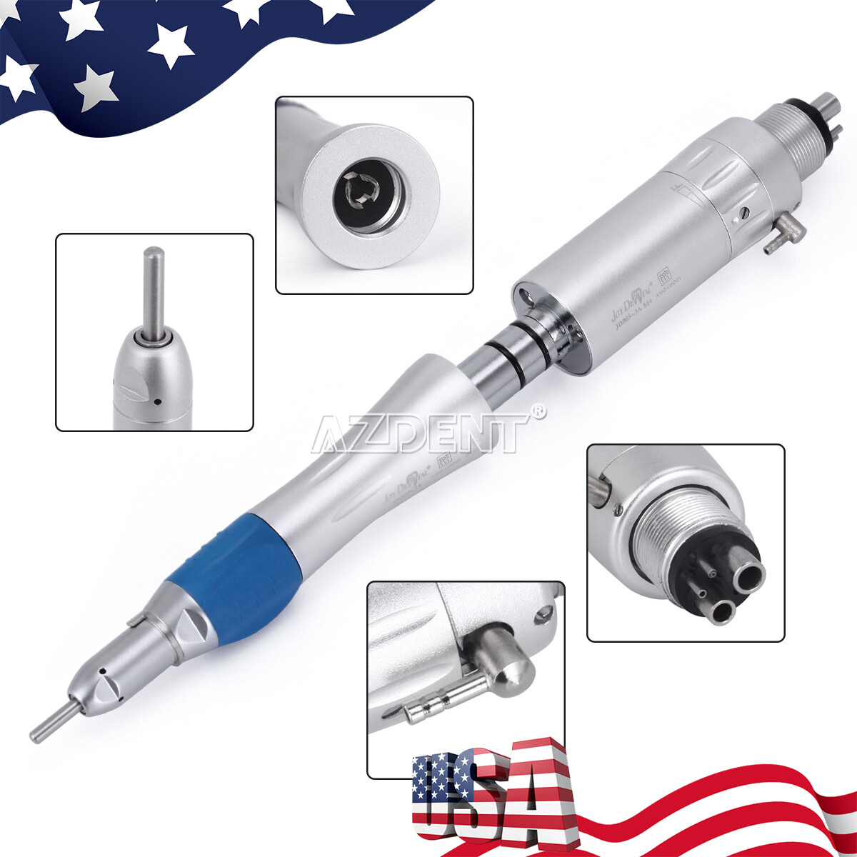 Portable Dental Delivery Unit Suction 3 Way Syringe Air Compressor /Handpiece 4H