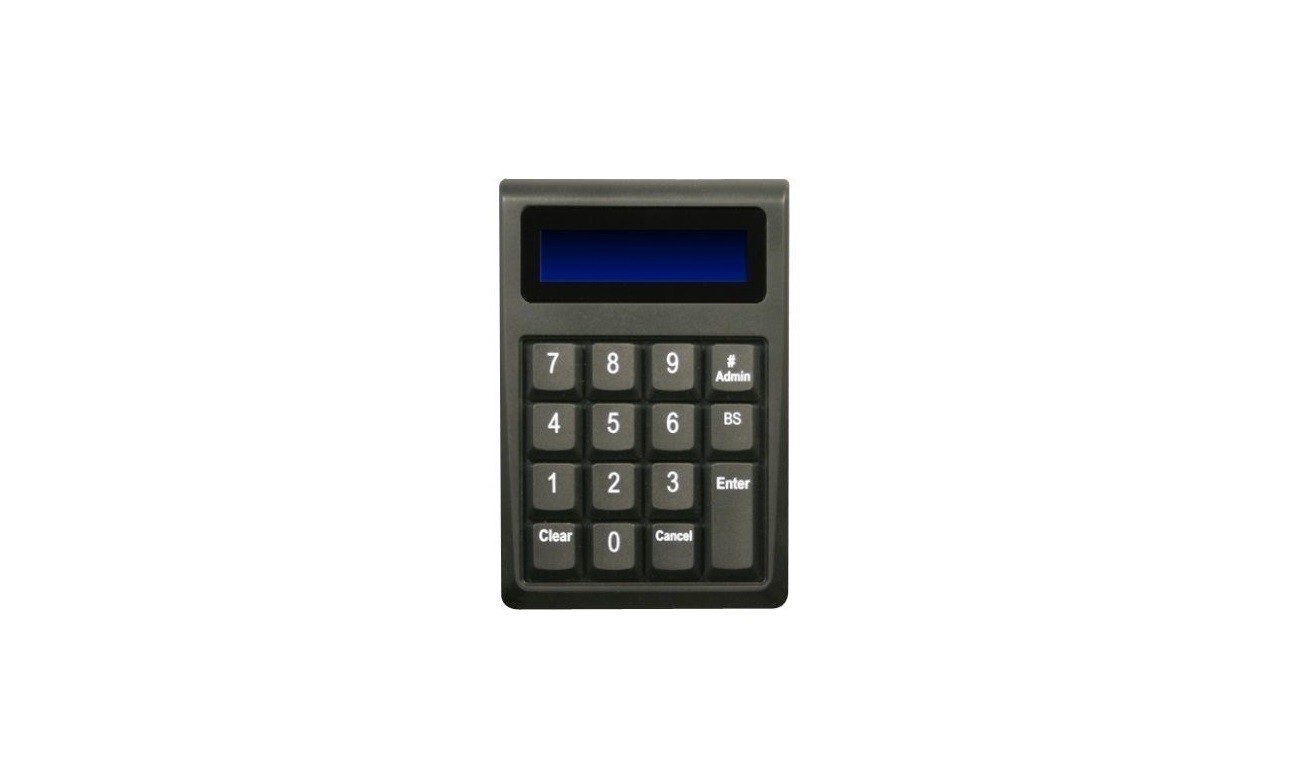 Open Box ID Tech Securekey 15-Key Pos Keyboard Black IDKE-504800BM