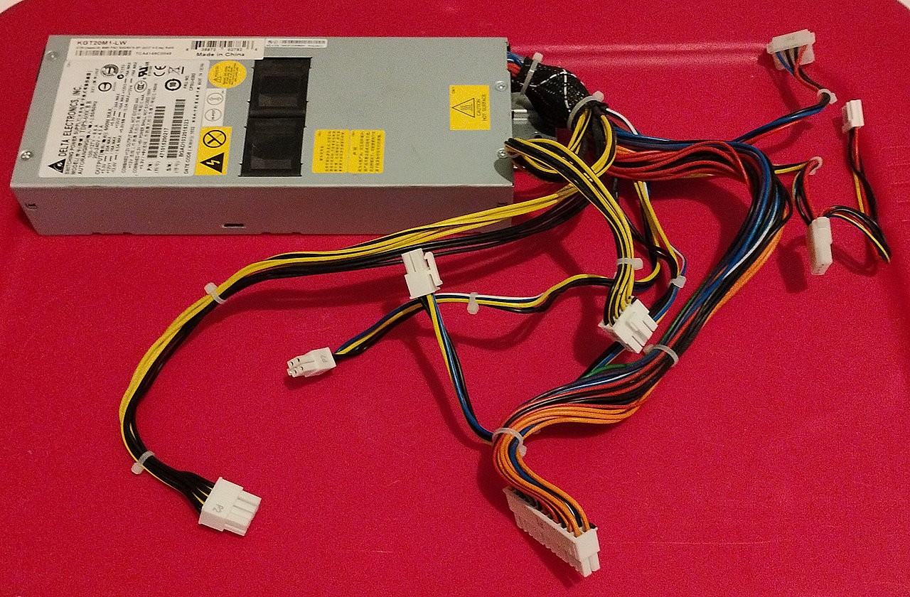 Delta TDPS-600CB B 600W Server Power Supply 24 + 2X8 + 2X4 Lenovo & Other Brands