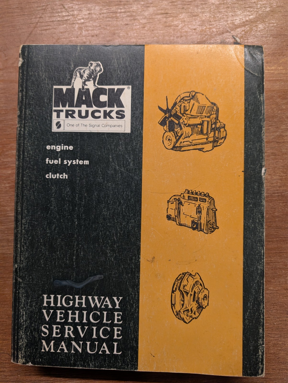 Mack Trucks TS442 Service Repair Workshop Manual engine fuel clutch 1980