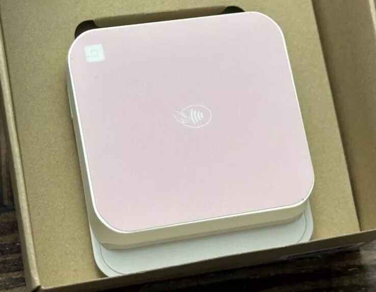 Credit Card Reader Gloss Genius Chief Money Machine Pink In Box