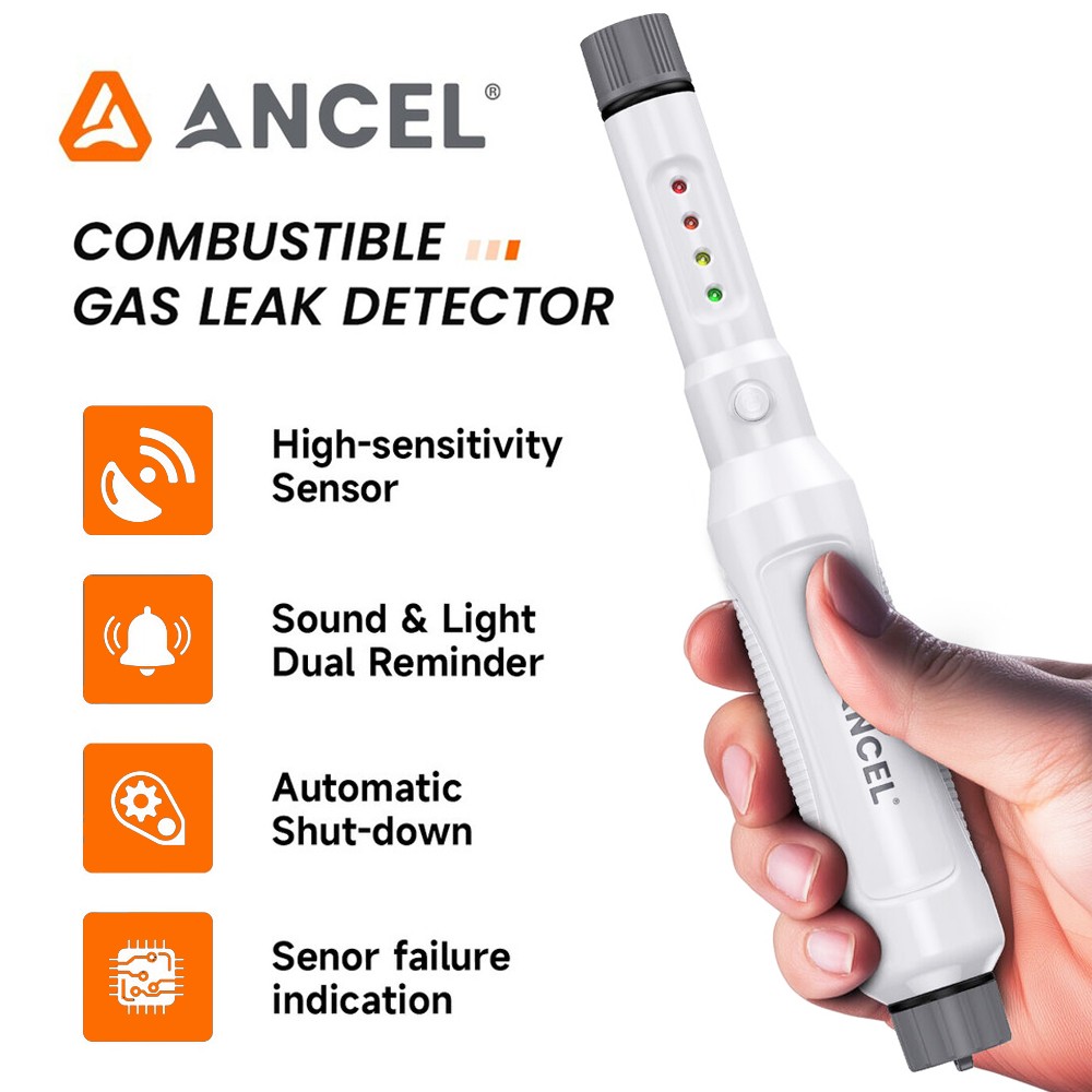 ANCEL GD100 Digital Natural Gas Leak Detector Diagnostic Tool Car Pipe Leak Test