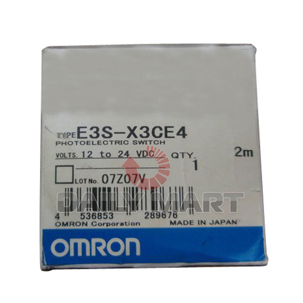 NEW Omron E3S-X3CE4 E3SX3CE4 Photoelectric Fiber Optic Sensors