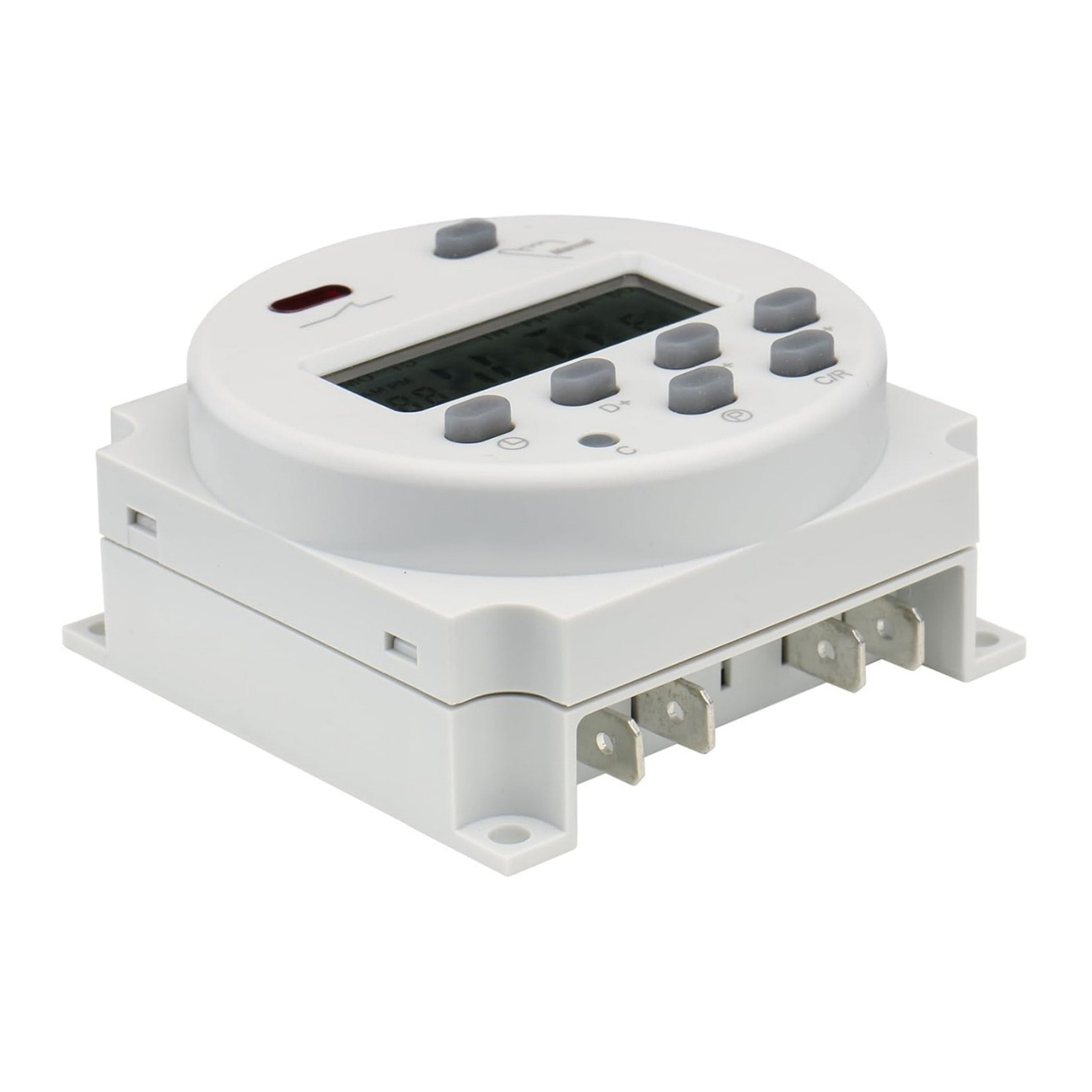 DC 12V Digital LCD Weekly Timer For Programmable Relay Switch 16A 17 On/Off