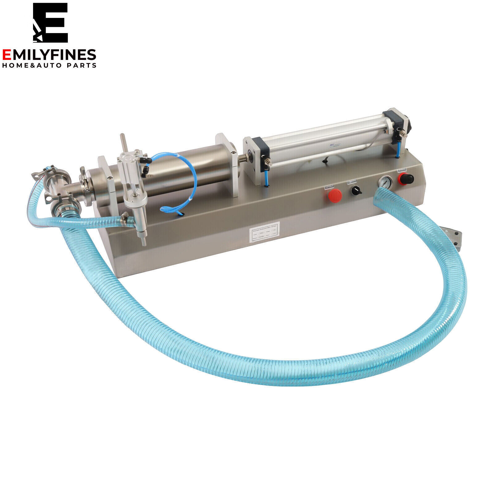 Liquid Filling Machine Pneumatic Piston Filler Single Head Filler 300-2500ml NEW
