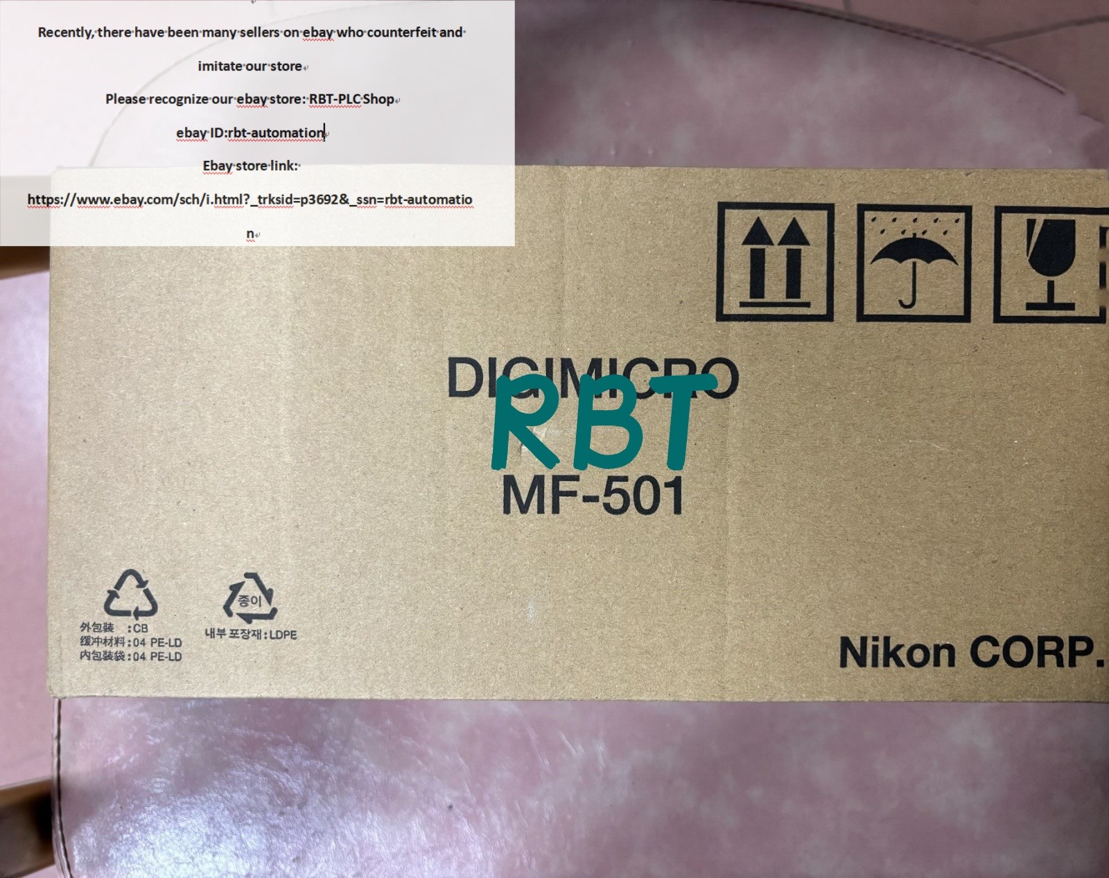 MF-501 DIGIMICRO Digital Micrometer Head brand new