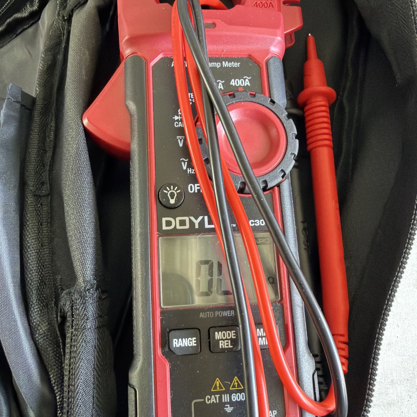 DOYLE 400A AC True-RMS Auto-Ranging Digital Clamp Meter
