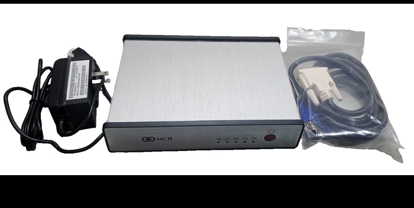 New NCR KC4 Kitchen Controller w/ 1.6Ghz Dual Core, 8GB DDR3, 64GB SSD, W10-E