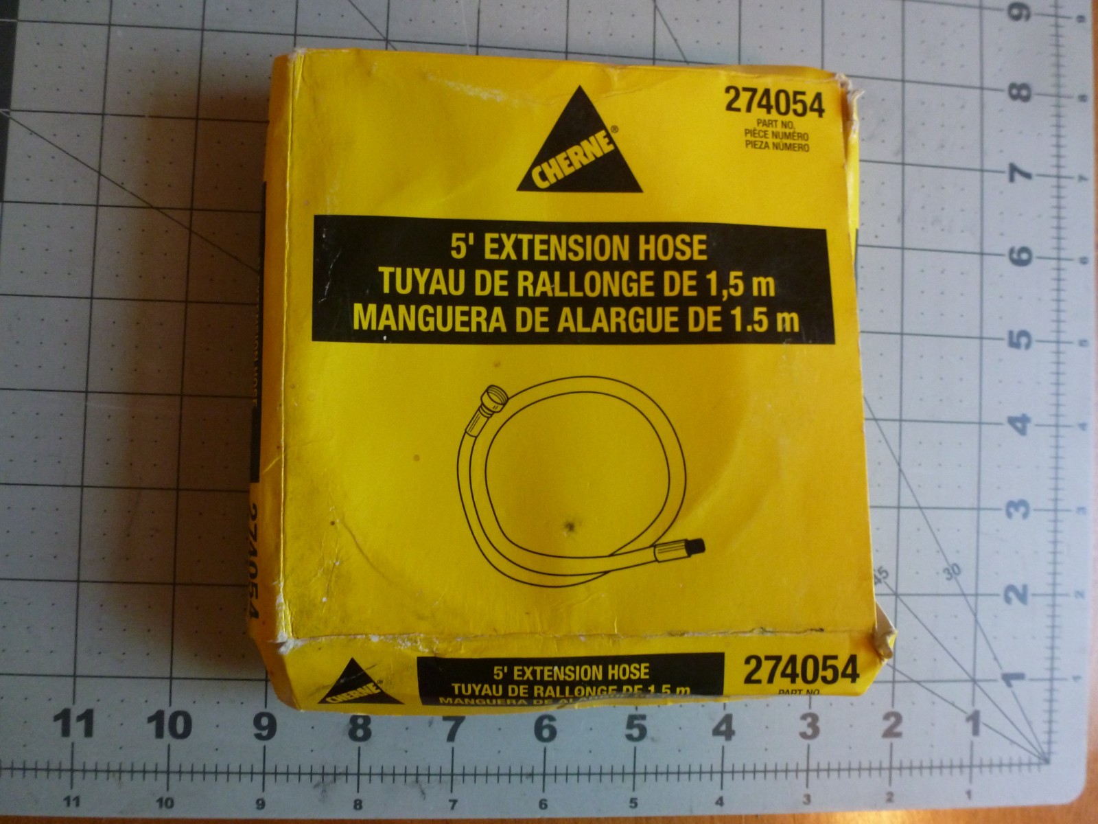 Cherne 274054 5 Ft Extension Air Hose – Yellow – NEW