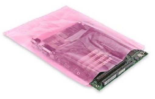12″x15″ Anti-Static Flat Poly Bags Pink Hard Drives SSD Electronics 2 Mil PAS