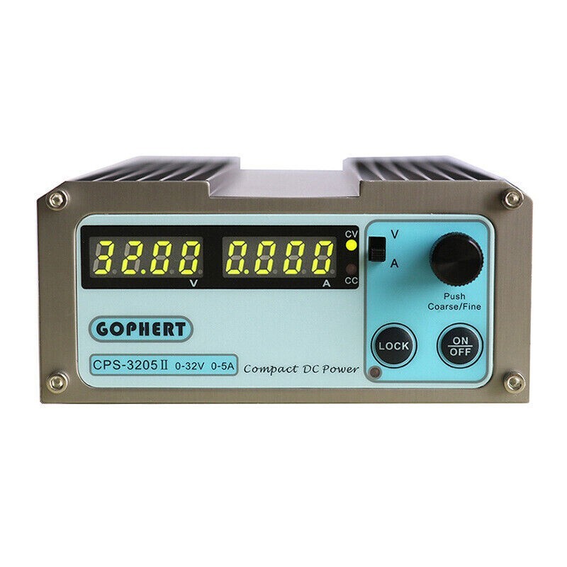 Mini 0-30V-32V Adjustable DC Switching Power Supply 5A 160W SMPS AC110V/220V