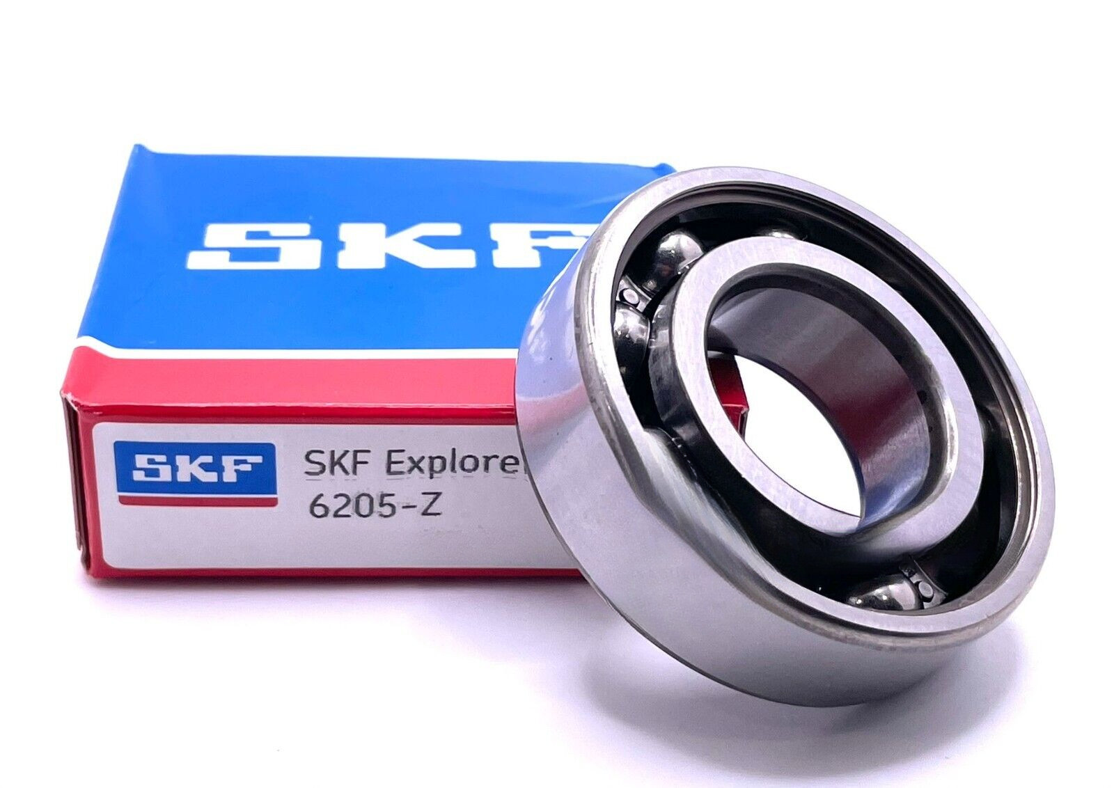 SKF 6205 Z DEEP GROOVE BALL BEARING, METAL SHIELDED ONE SIDE OPEN 25x52x15 mm