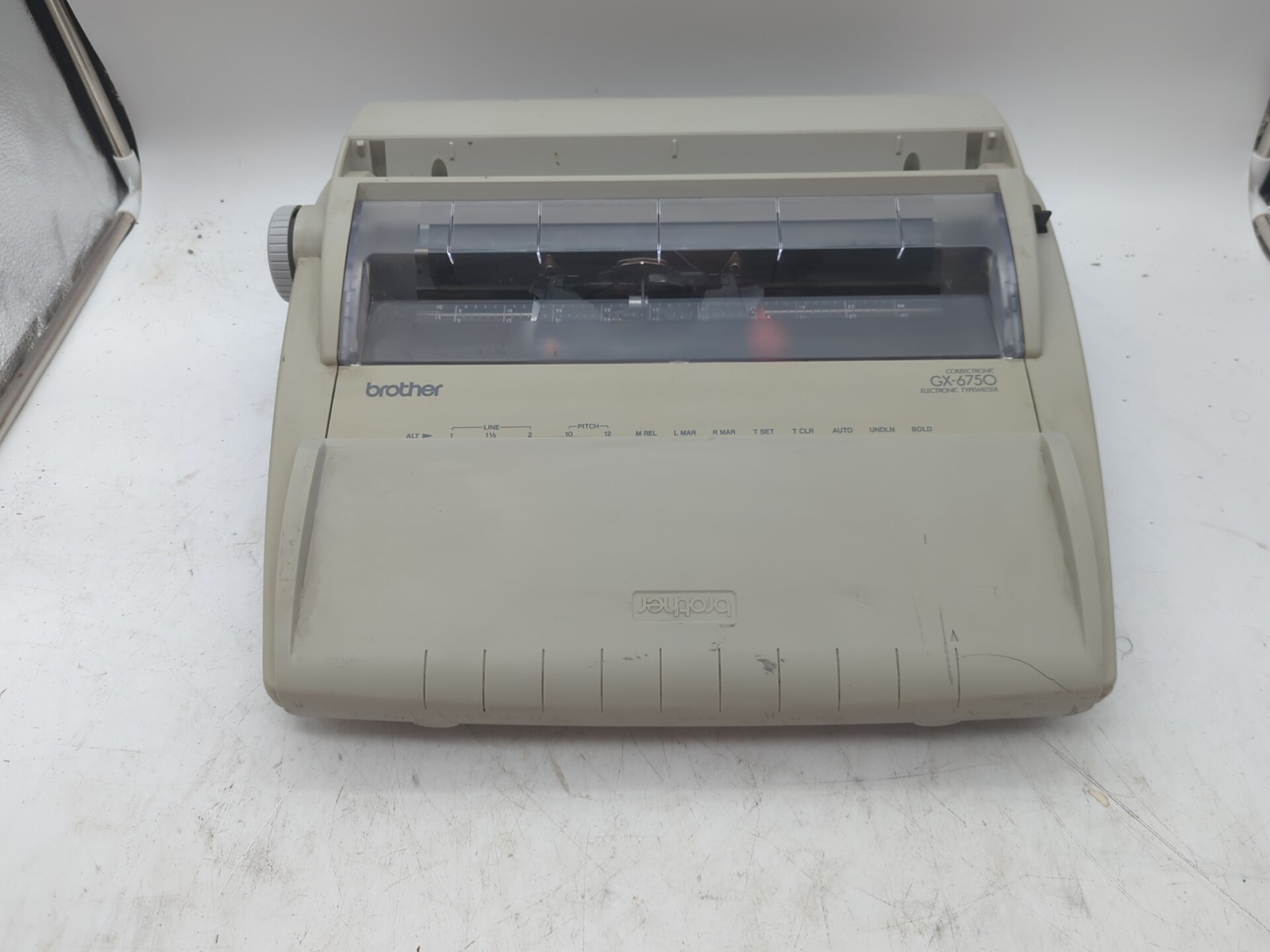 Brother Correctronic GX-6750 Electronic Typewriter With Tested Working