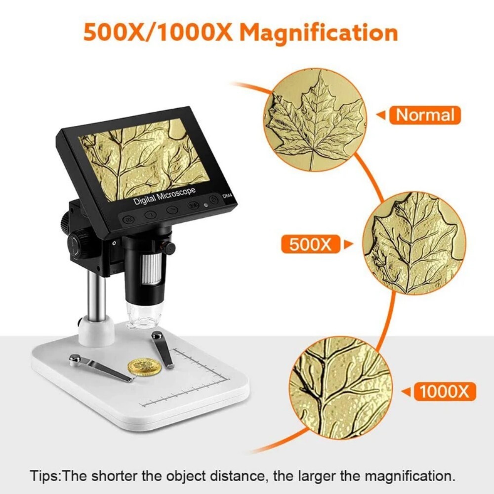 Elikliv 4.3″ LCD Digital Microscope Soldering 1000X Adult Coin Microscope Used