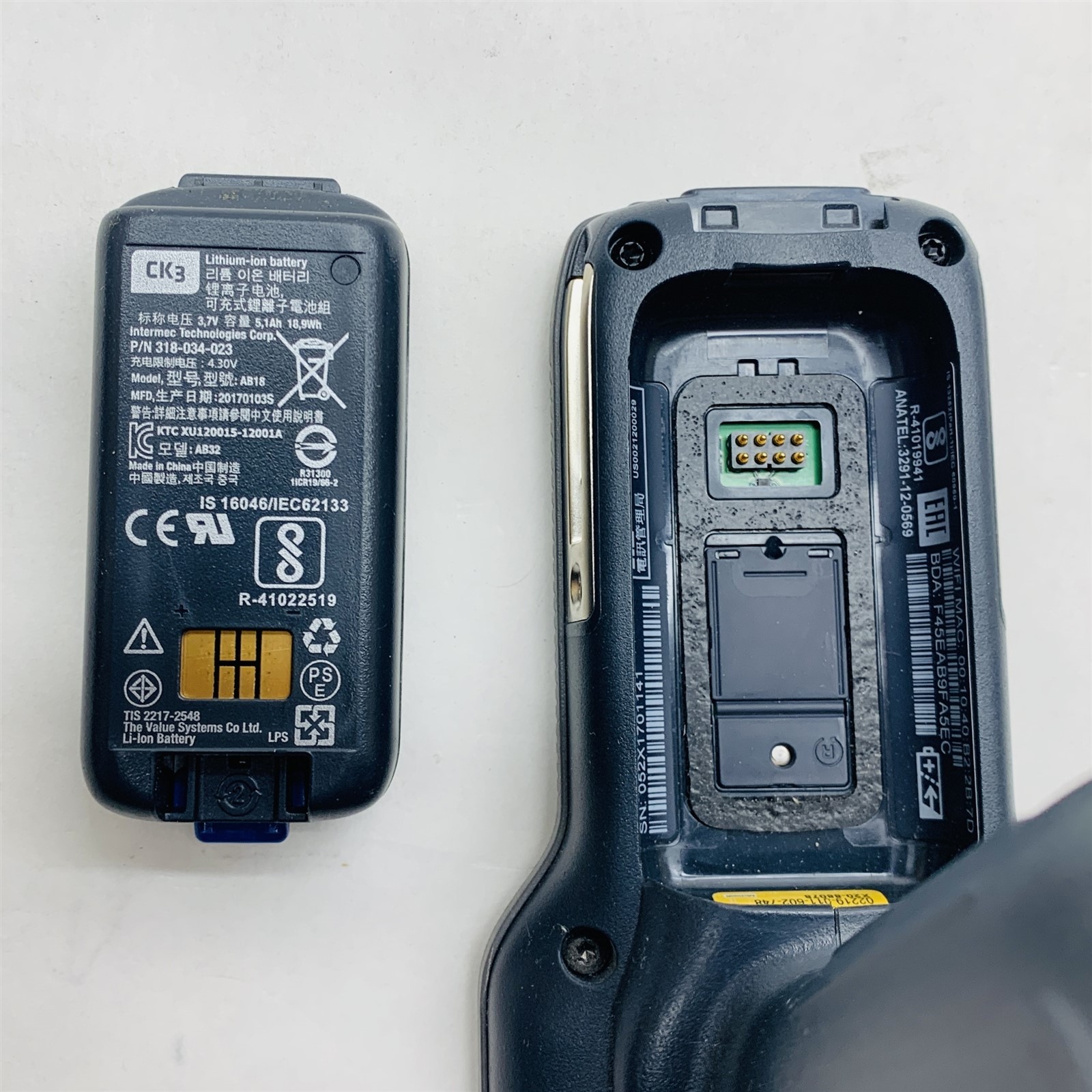 Intermec CK3X Rugged Handheld Barcode Mobile WiFi 2D Scanner CK3XAA4K000W4400