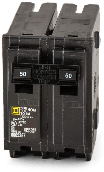 Square D HOM250CP 50 A Miniature Circuit Breaker HOM250 New! Free Ship!!