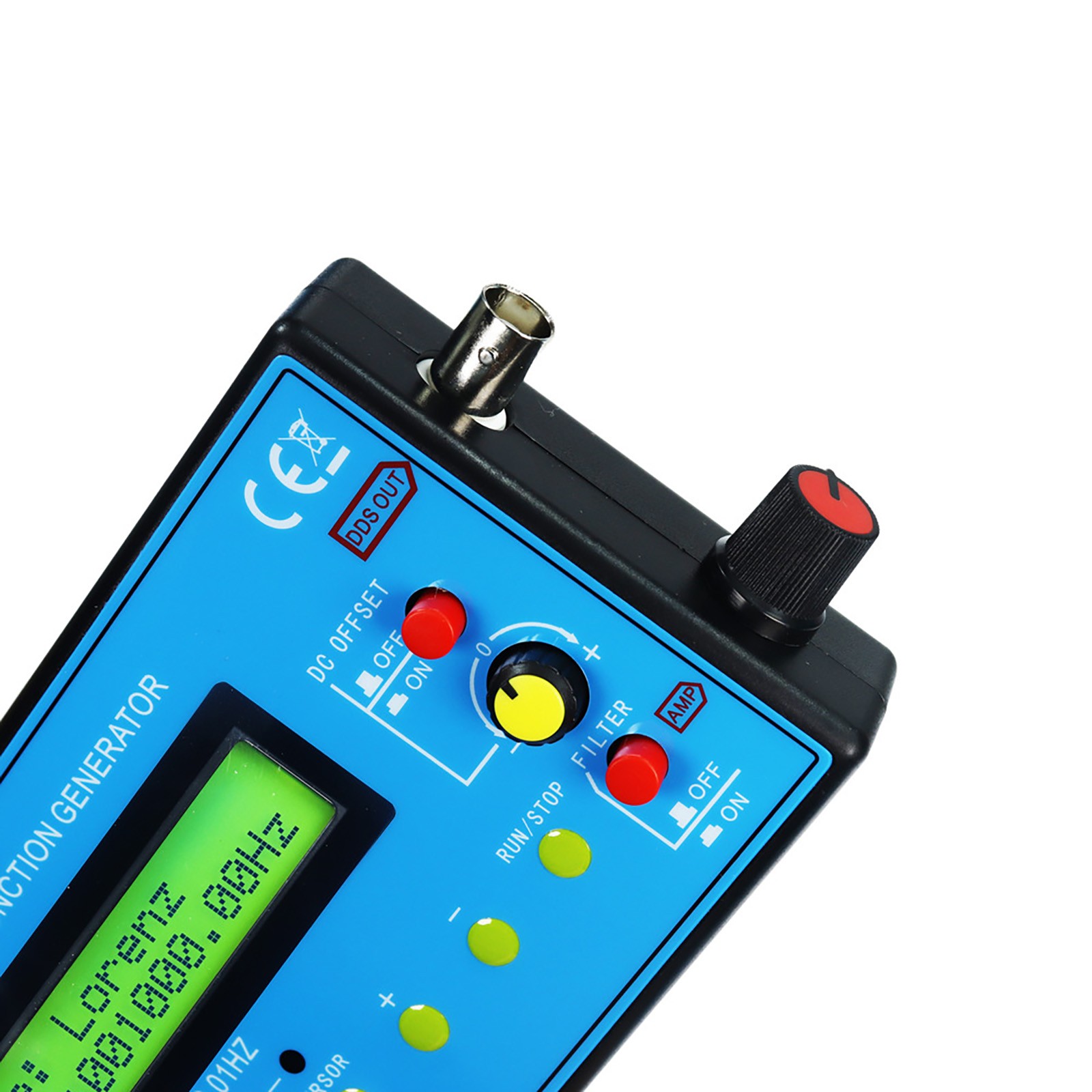 0.01Hz-500kHz DDS Signal Generator Kit with BNC Clip Lead and USB Power Cable