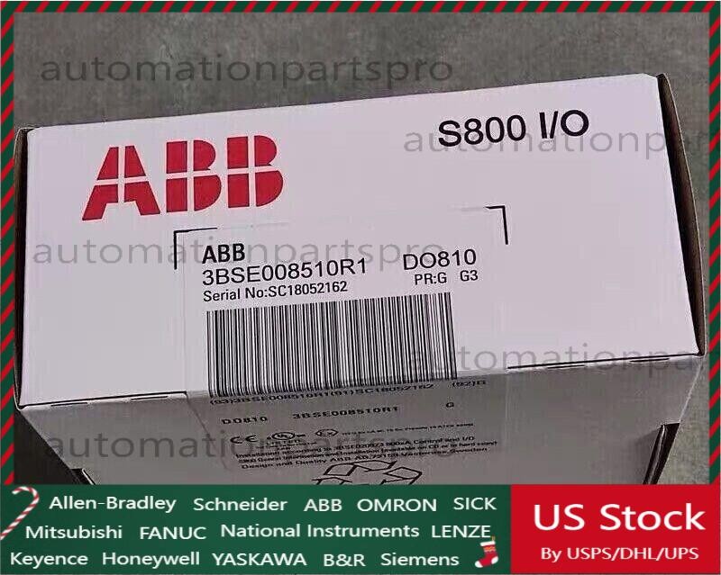 DO810 3BSE008510R1 ABB Output module 24V 16 CH Brand new Via FedEx or DHL