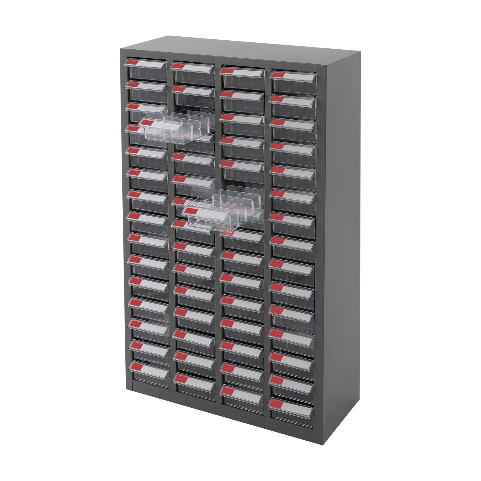 60 Drawers Hardware Tools Storage Cabinet Shop Bolt and Nut Tool Organizing Case