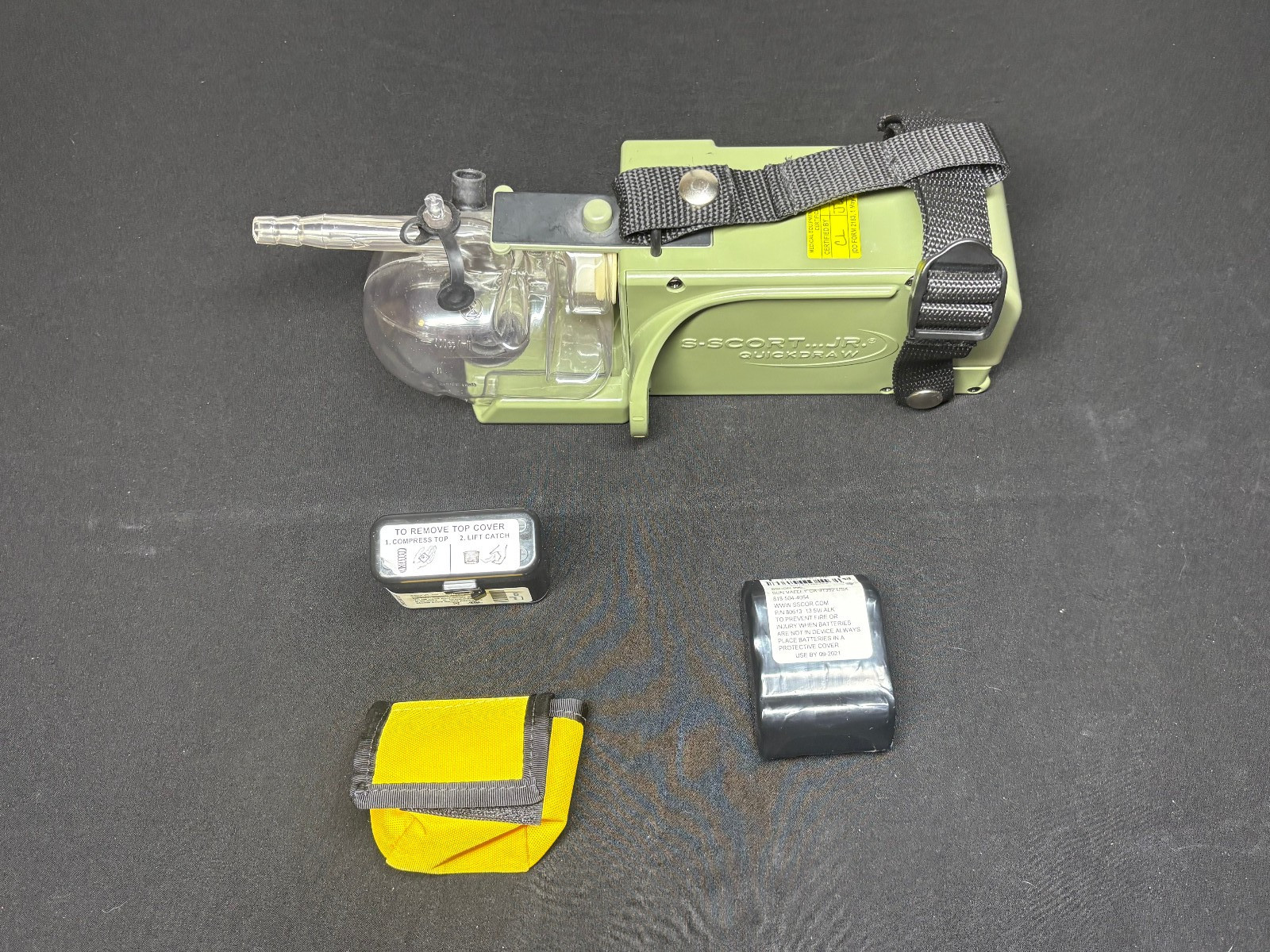 SSCOR 2403OD Quickdraw Portable Suction Unit w/ Battery