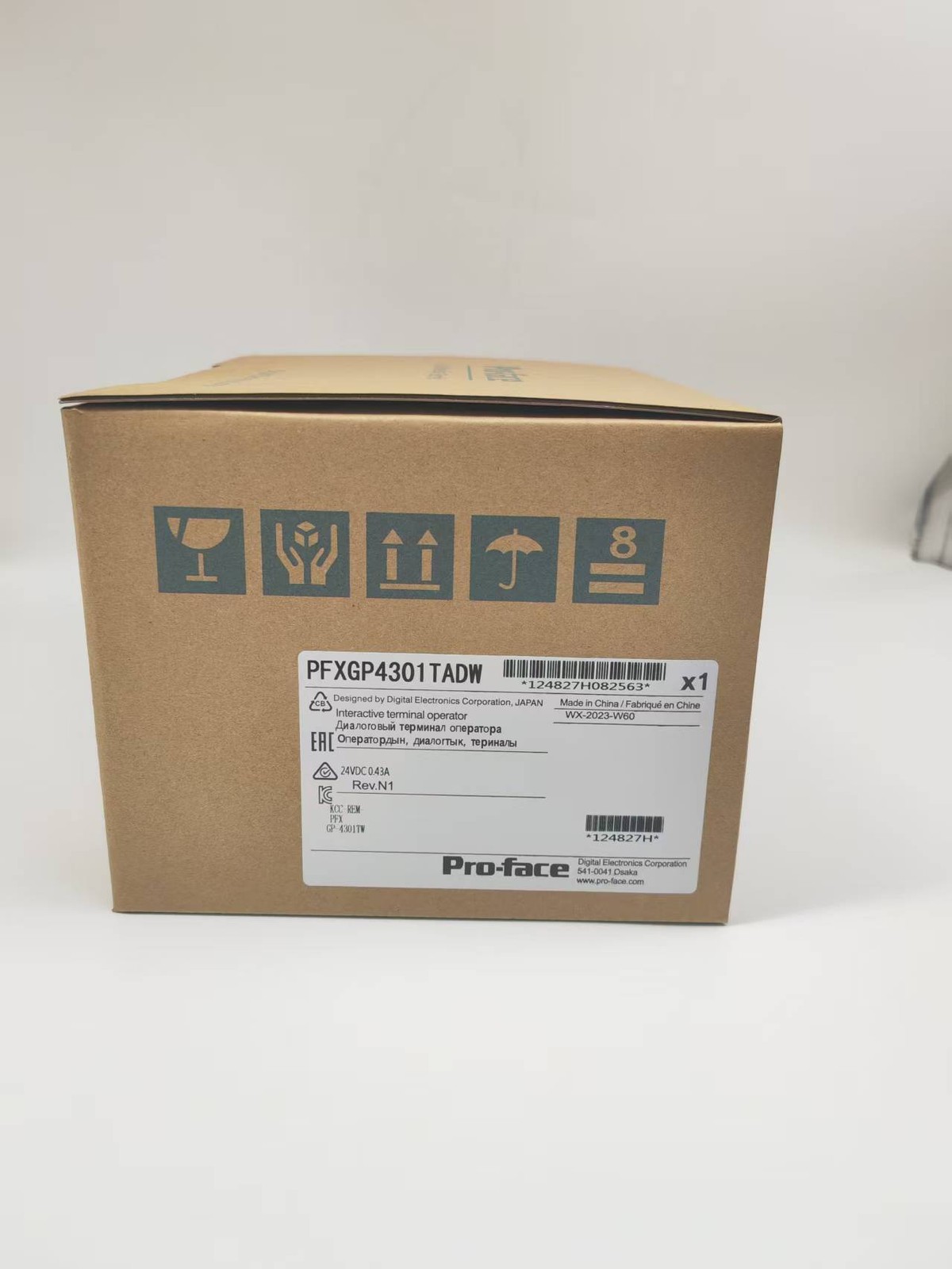 1PC New PRO-FACE PFXGP4301TADW Touch Panel Proface GP4301TADW Expedited Shipping